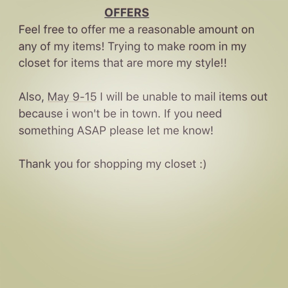 OFFERS